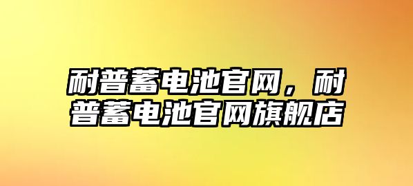 耐普蓄電池官網，耐普蓄電池官網旗艦店