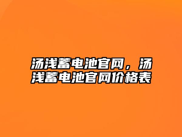 湯淺蓄電池官網，湯淺蓄電池官網價格表