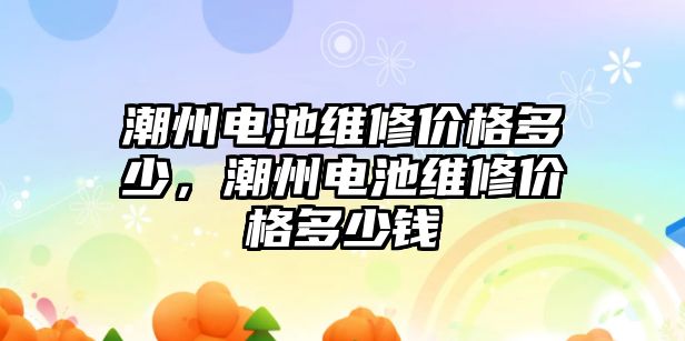 潮州電池維修價格多少，潮州電池維修價格多少錢