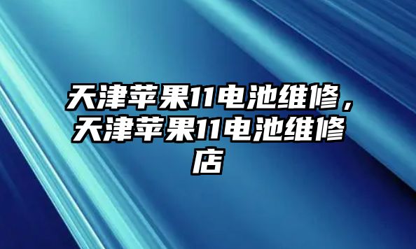 天津蘋果11電池維修，天津蘋果11電池維修店