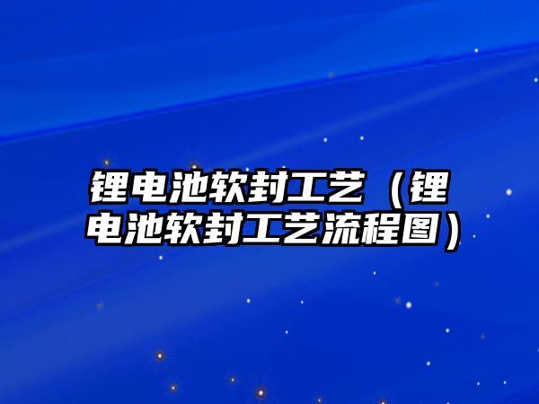 鋰電池軟封工藝（鋰電池軟封工藝流程圖）