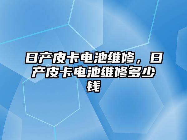 日產(chǎn)皮卡電池維修，日產(chǎn)皮卡電池維修多少錢