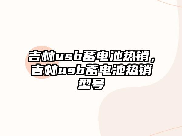 吉林usb蓄電池?zé)徜N，吉林usb蓄電池?zé)徜N型號(hào)